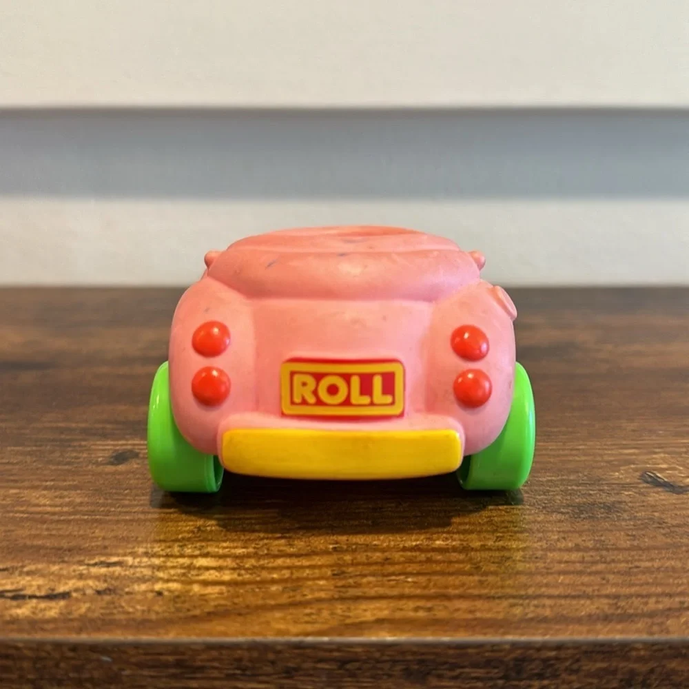 Loose Vintage 1985 Parker Brothers Convertible Nerfuls car Piece for Figure
